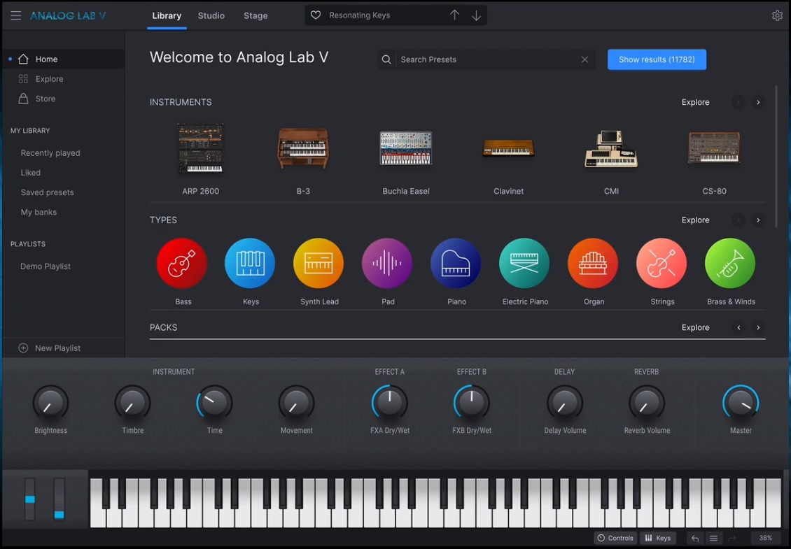 Arturia Analog Lab 5.7.3 download the last version for ios